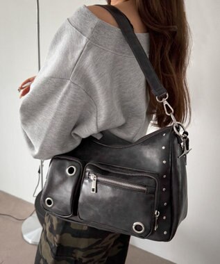 WEGO BIGハトメ2wayショルダー ブラックその他