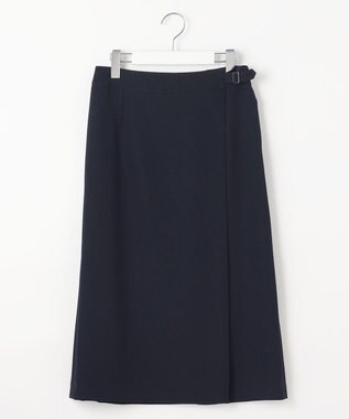J.PRESS LADIES 【洗える】RELAXIONツイル スカート ネイビー系