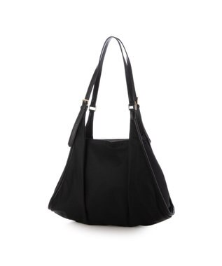 UNBILLION カシュカシュ cachecache / ベルトハンドルナイロントート ブラック