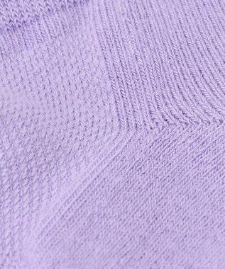 PW CIRCULUS 【MEN】【土踏まずをサポート】ロゴ ショートソックス ラベンダー