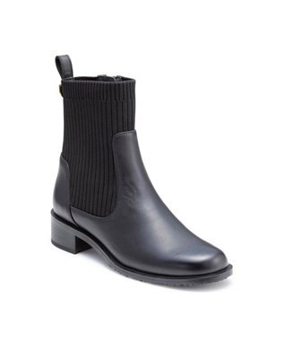 REGAL FOOT COMMUNITY 【リーガルレディース】F76R ニットブーツ ブーツ ブラック