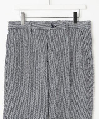 23区GOLF 【MEN】【撥水/ストレッチ】ミニヘリンボンパンツ ネイビー系5