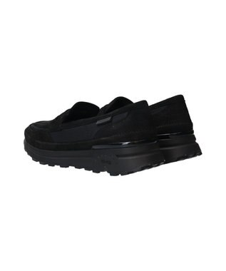 INTER-CHAUSSURES 【BUSSOLA】ローファースニーカー ブラック雑材
