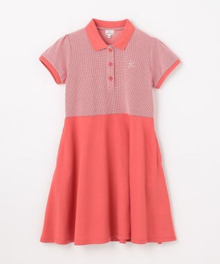 組曲 KIDS  【150-170㎝】 COOLMAXカノコワンピース レッド