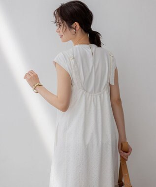 組曲 L フレンチスリーブカットソー アイボリー系