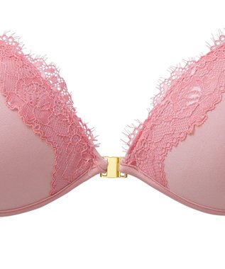 BRADELIS New York 【NuBra / ナチュラルタイプ】ヌーブラ・エアーライト レリア  デザインヌーブラ ストラップレス バックレス ピンク