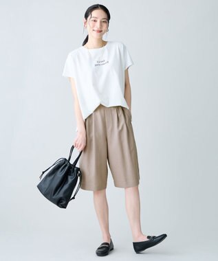 ANY ブリーズタックハーフパンツ（セットアップ着用可） サンドベージュ