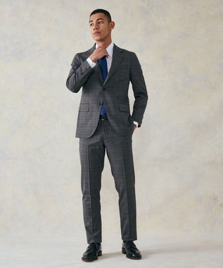 J.PRESS MEN 【ESSENTIAL CLOTHING】ラスティックグレナカート スーツ グレー系4