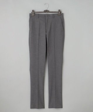 GOTAIRIKU 仕事で着られる 冷んやり綿パン【接触冷感/ストレッチ】ストレッチサマーポプリン グレー系