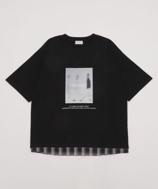 WEGO チェックドッキングT（SS） ブラック