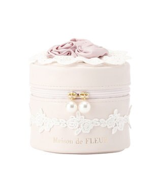 Maison de FLEUR ローズブーケポーチ Pink