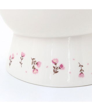 PET PARADISE ペットパラダイス 早食い防止 高さのある フードボウル 《お花 》 お花