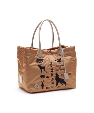 A.D.M.J. 【ナイロン】キューブトート34cm(Dカン＋) WALNUT