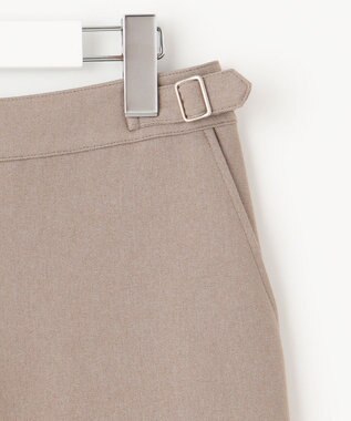 J.PRESS LADIES S 【WEB限定カラーあり・洗える】ツムギート flannel キュロット パンツ ベージュ系