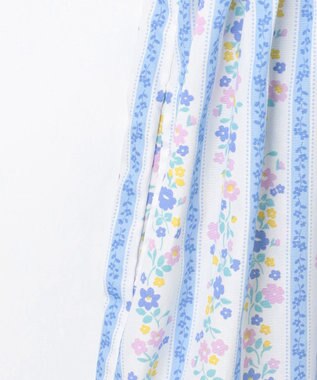 ANY KIDS 総柄 サマーワンピース ストライプ