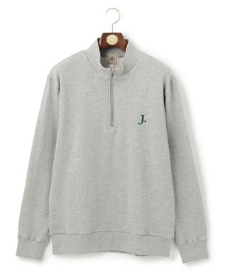  【WEB限定】J刺繍ハーフジップスウェット