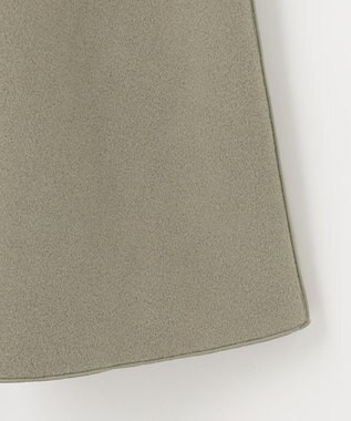 UNFILO 【セットアップ対応】ウールライク スカート ライトグリーン系