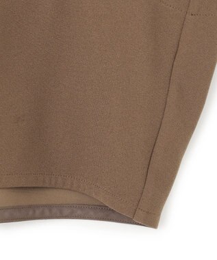 uncrave ジョーゼットダブルジャージー トップス キャメルベージュ