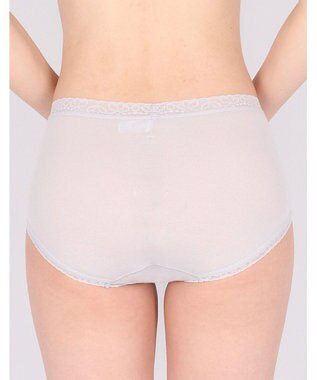 Wing ショーツ　【デイリーフィットやわらかコットン】　ここちよいフィット感　はきこみ丈ふかめ　EC3200　ウイング／ワコール クリーム