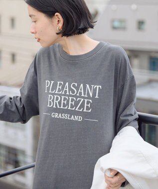 AMERICAN HOLIC ロゴティアードカットワンピース Charcoal Gray