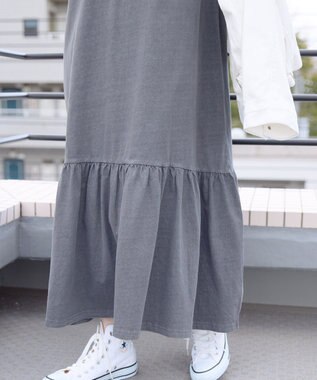 AMERICAN HOLIC ロゴティアードカットワンピース Charcoal Gray