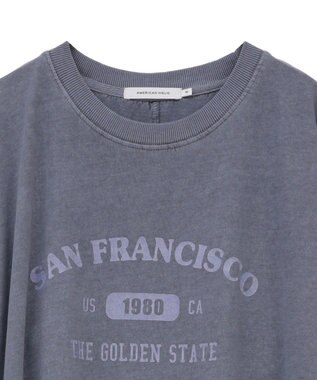 AMERICAN HOLIC ロゴティアードカットワンピース Charcoal Gray