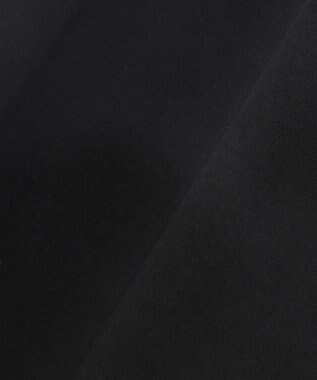 23区 L 【WEB&一部店舗限定/接触冷感/洗える】ツイストコットンプレーティング スカート ブラック系