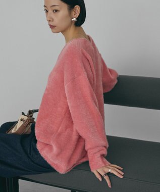 AMERICAN HOLIC Ｖネックフェアリーニットプルオーバー Pink