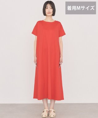 AMERICAN HOLIC 【選べる丈】フレアワンピース Red