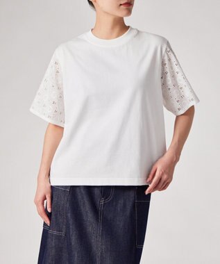 Paul Smith レーススリーブ コンビネーション 半袖カットソー