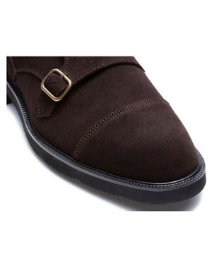 REGAL FOOT COMMUNITY 【リーガルドレス】37HL ダブルモンク ビジネスシューズ ダークブラウンスエード