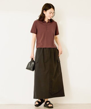 AMERICAN HOLIC ドロストカーゴタイトスカート Black