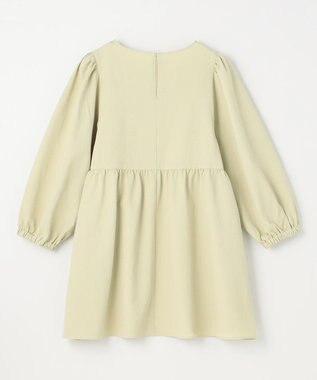 ANY L サッカーパフスリーブブラウス ライム