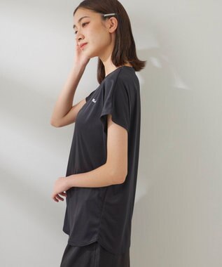 OP／FILA 【FILA】水陸両用フィットネスウェア 3点セット ブラック