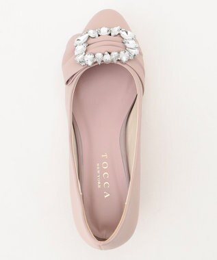 TOCCA 【WEB限定カラーあり】BIJOUX RIBBON PUMPS パンプス 【WEB限定】ラベンダー系