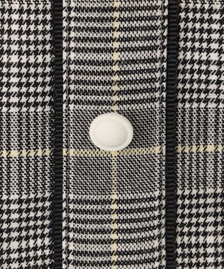 組曲 KIDS 【110-140cm】グレンチェック ワンピース グレー系3