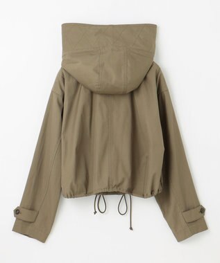 NAVE 【Nave・撥水加工】オーガニックギャバ ジャケット カーキ系