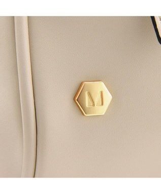 MioFIRANO SILHOUETTE U001 ボストンバッグ IVORY