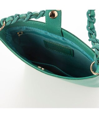 UNBILLION ペルケ perche / カラーチェーン2wayミニショルダー グリーン