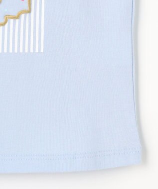 組曲 KIDS 【110-140㎝】 wonderful rainy day Tシャツ サックスブルー