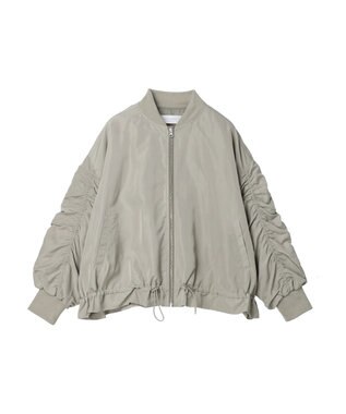 Green Parks 袖ギャザーＭＡー１ブルゾン Khaki