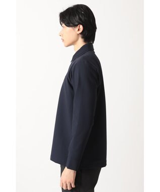 DAKS ダブルカラー スポーティーポロ ネイビー