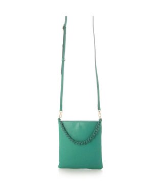 UNBILLION ペルケ perche / カラーチェーン2wayミニショルダー グリーン