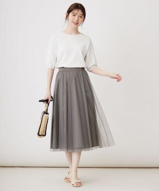 ANY SIS 【接触冷感・UVケア】フロント切替 プルオーバー オフ