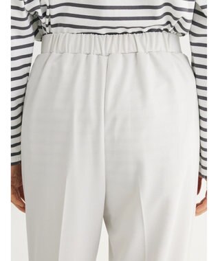 Green Parks らくスレストレートパンツ Ecru