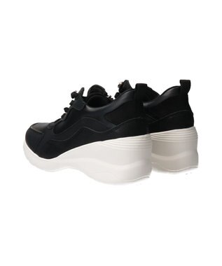 Bridget Birkin 【Round About】ヒールアップスニーカー ブラックコンビ