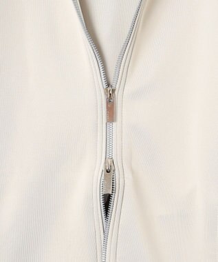 JOSEPH HOMME ストレッチダブル ジャージー　ZIP UPフーディー アイボリー系