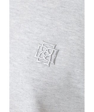 DAKS クールマックス シャンブレー ポロ シルバーグレー