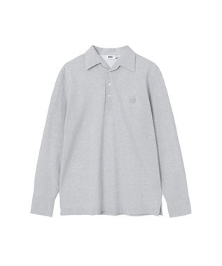 DAKS クールマックス シャンブレー ポロ シルバーグレー