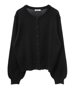 earth music&ecology アンジェリーナラメカーディガン Black